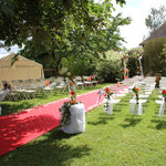 Organisation de mariage, décoration lumineuse, bouquet